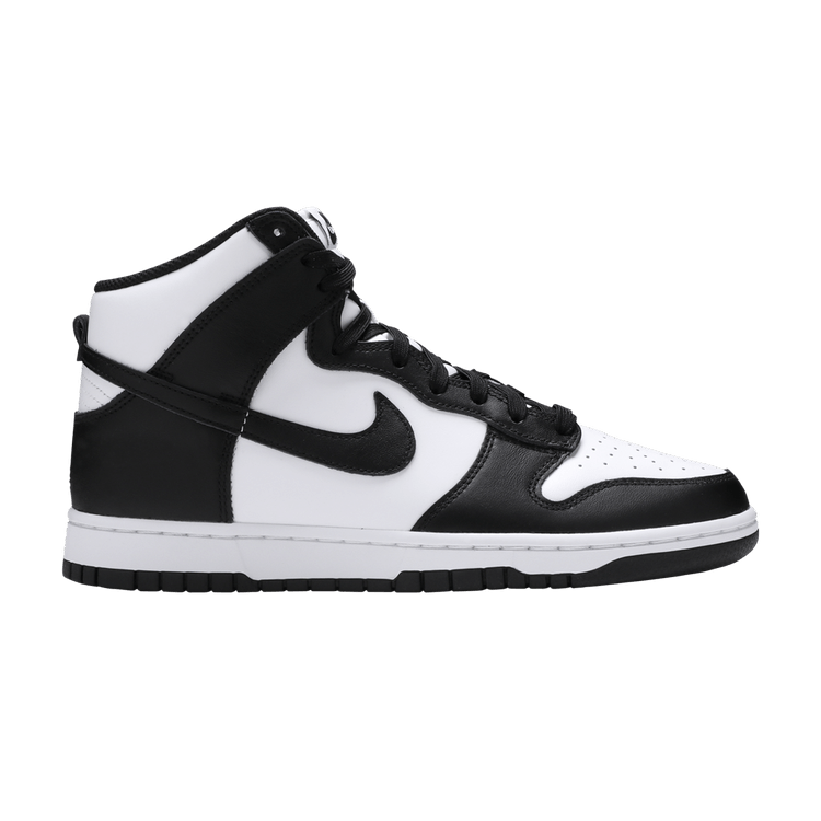 Nike Dunk High 'Black White' — White/Black/Total Orange