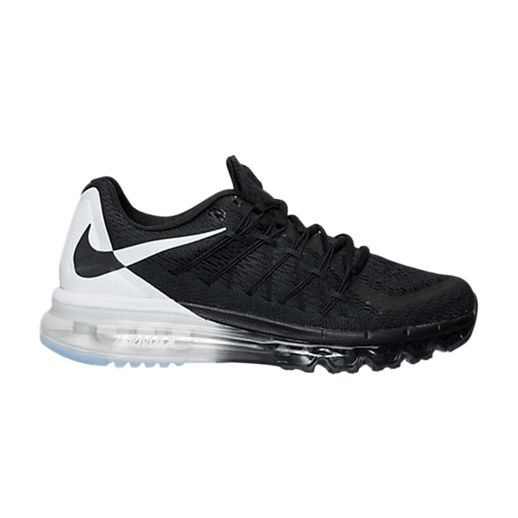 Nike Air Max 2015 DOS — Black/White-Black