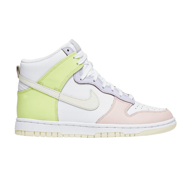 Nike Wmns Dunk High 'Lemon Twist' — White/Cashmere/Lemon Twist