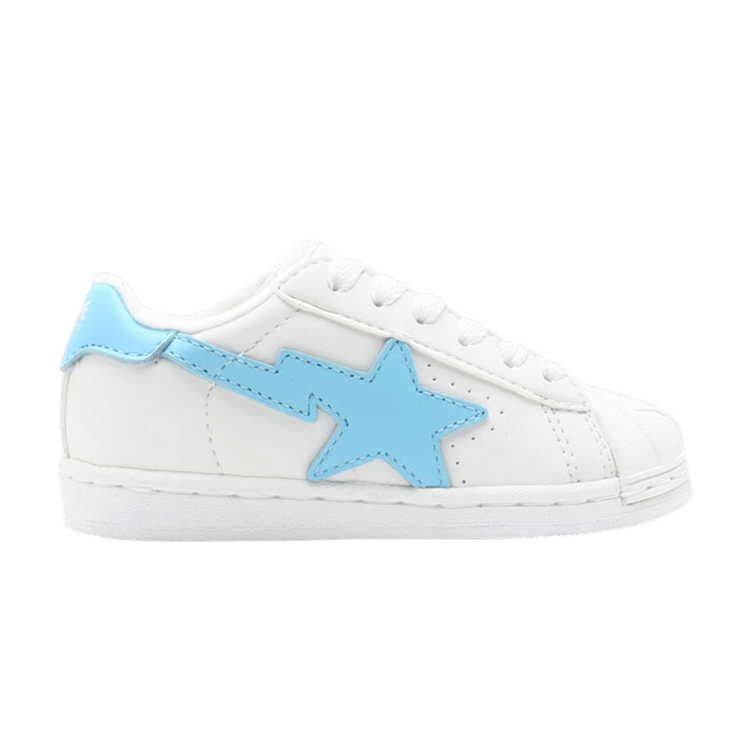 BAPE Skullsta FS-031 Low 'White Sax' — White/Sax