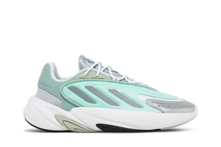 Adidas Wmns Ozelia 'Hazy Green Silver Metallic' — Hazy Green/Clear Mint/Silver Metallic