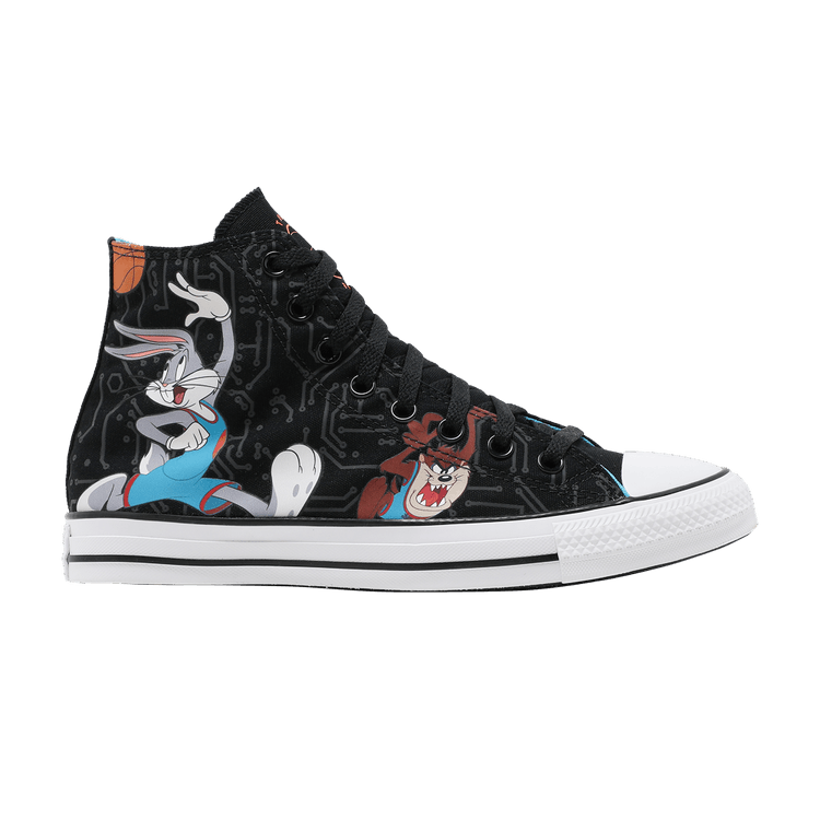 Space Jam x Converse Chuck Taylor All Star High 'Tune Squad ' — Black/Multi/White