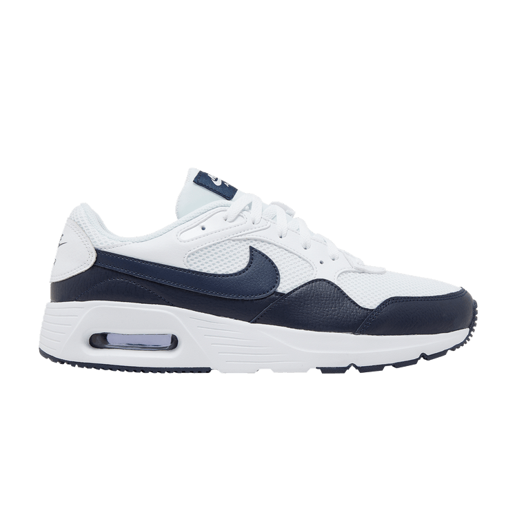 Nike Air Max SC 'White Obsidian' — White/White/Obsidian