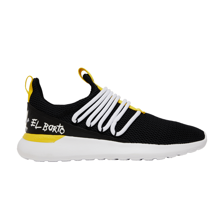 The Simpsons x adidas Lite Racer Adapt 3.0 'El Barto' — Core Black/Core Black/Cloud White