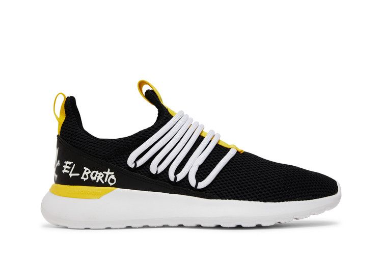 The Simpsons x adidas Lite Racer Adapt 3.0 'El Barto' — Core Black/Core Black/Cloud White