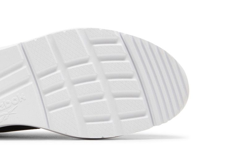 Reebok Wmns Club C Double Geo 'Black White' — Core Black/Core Black/Footwear White