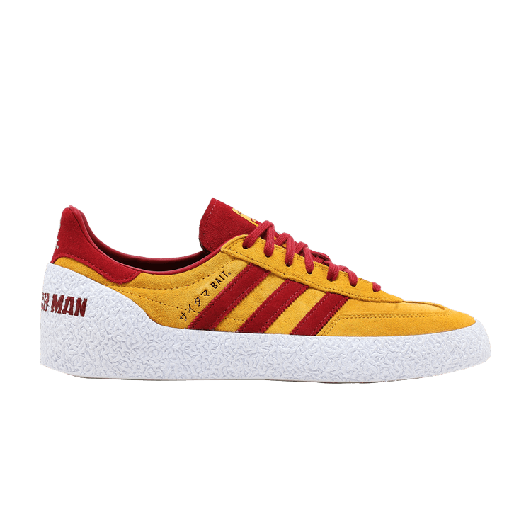 Bait x One Punch Man x adidas Montreal 76 'Saitama' — Bold Gold/Active Red/Footwear White