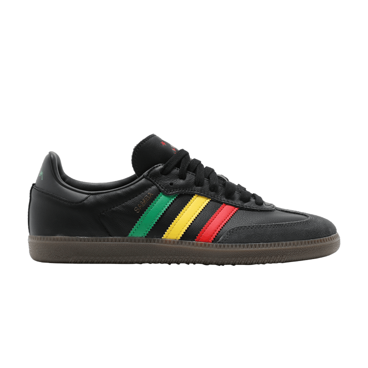 Ajax x adidas Samba OG 'Bob Marley Tribute - Three Little Birds' — Core Black/Utility Black/Gum 5