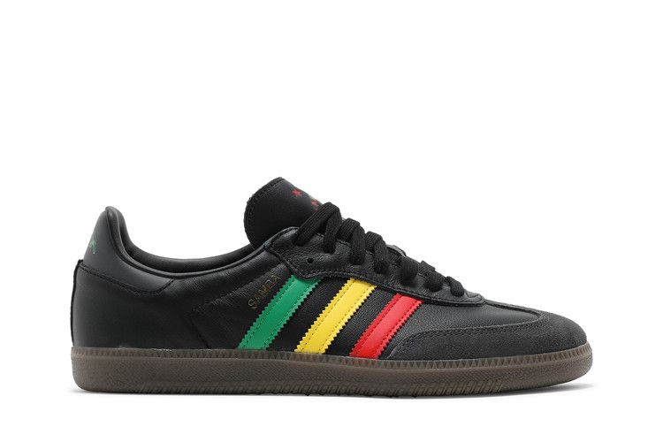 Ajax x adidas Samba OG 'Bob Marley Tribute - Three Little Birds' — Core Black/Utility Black/Gum 5