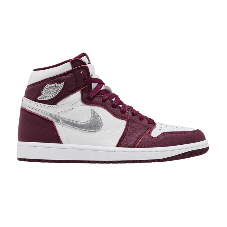 Air Jordan 1 Retro High OG 'Bordeaux' — Bordeaux/White/Metallic Silver