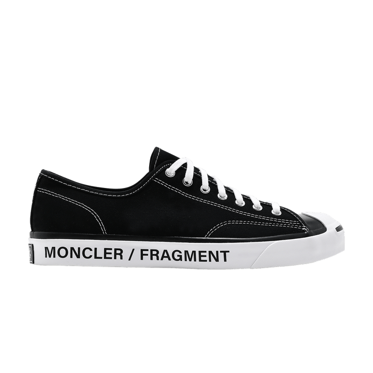 Fragment Design x Moncler x Converse Jack Purcell 'Black' — Black/Black/White