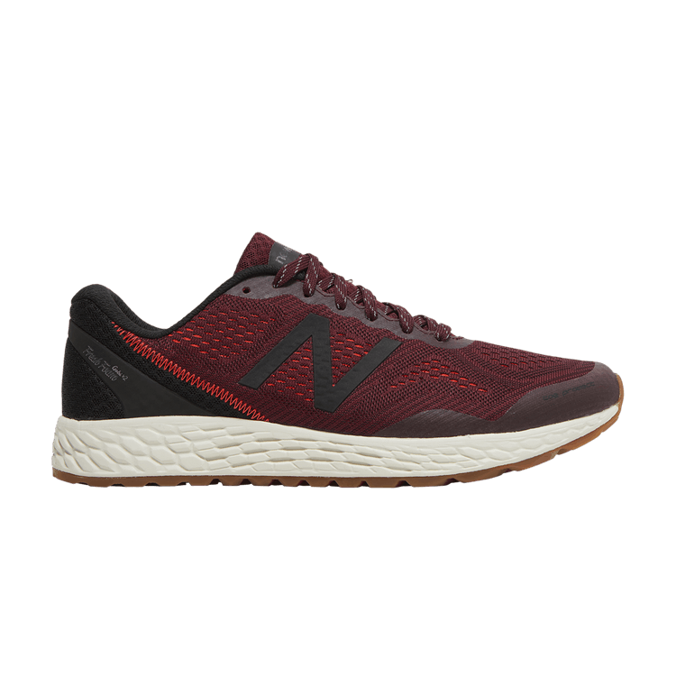New Balance Fresh Foam Gobi v2 Trail 2E Wide 'Oxblood Gum' — Oxblood/Black