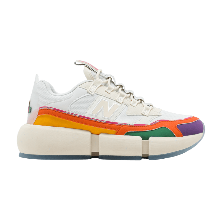 Jaden Smith x New Balance Vision Racer 'Hippie - Cream' — Sea Salt/Storm Blue/Kumquat