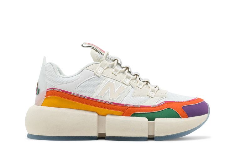 Jaden Smith x New Balance Vision Racer 'Hippie - Cream' — Sea Salt/Storm Blue/Kumquat