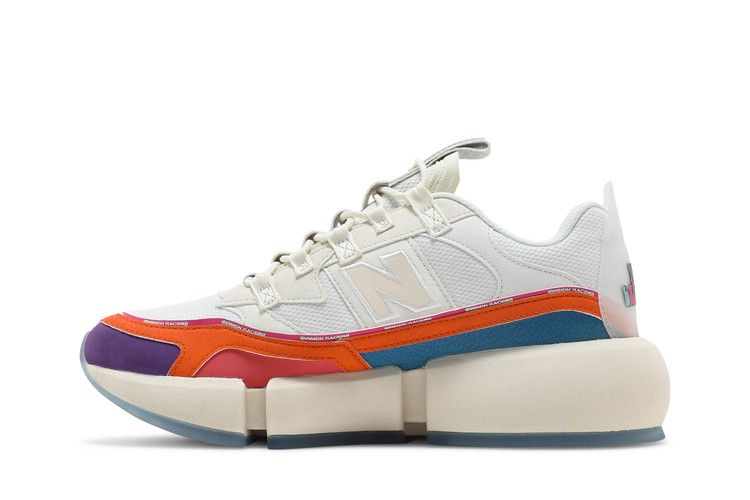 Jaden Smith x New Balance Vision Racer 'Hippie - Cream' — Sea Salt/Storm Blue/Kumquat