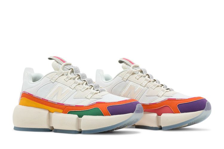 Jaden Smith x New Balance Vision Racer 'Hippie - Cream' — Sea Salt/Storm Blue/Kumquat