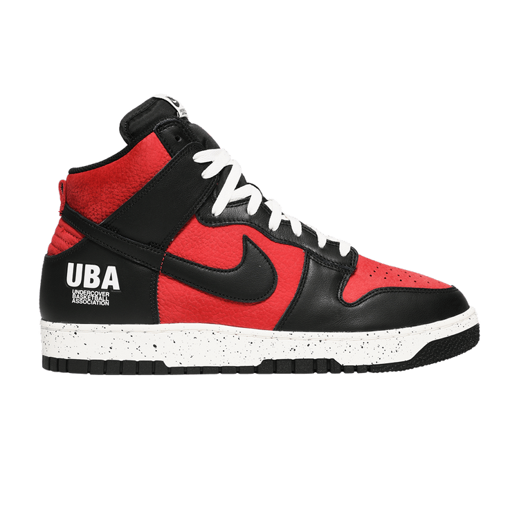 Undercover x Nike Dunk High 1985 'UBA' — Gym Red/Black