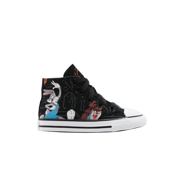 Space Jam x Converse Chuck Taylor All Star High TD 'Tune Squad' — Black/Multi/While