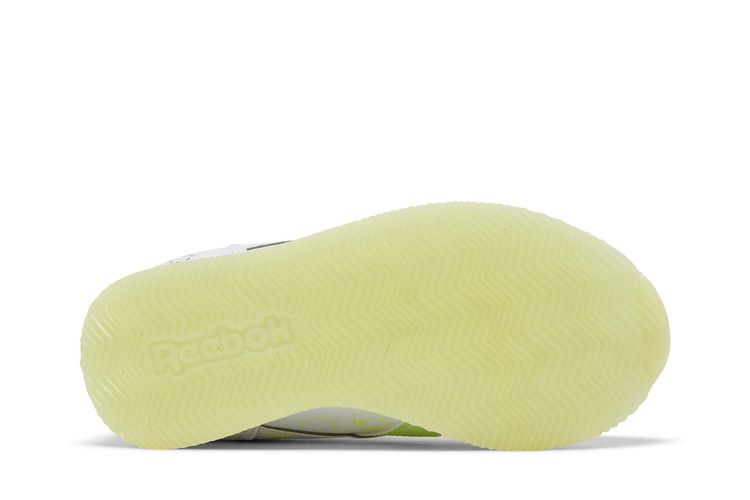 Peppa Pig x Reebok Royal Classic Jogger 3 Toddler 'Glow In The Dark' — Footwear White/Energy Glow/Footwear White