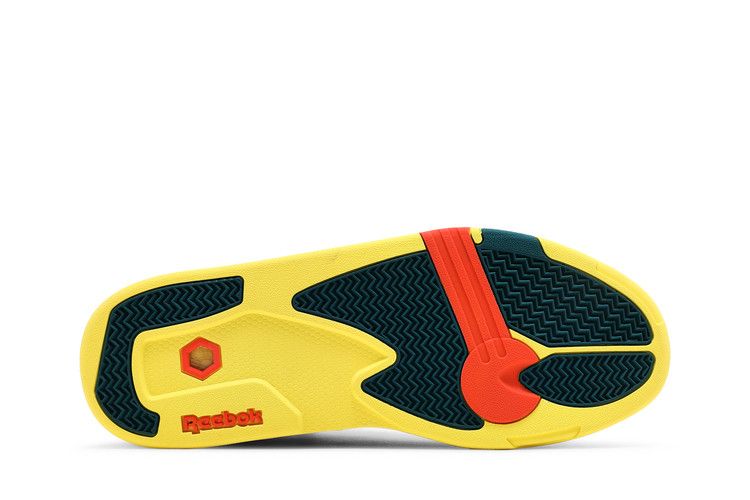Jurassic Park x Reebok Pump Omni Zone 2 'Dilophosaurus' — Ultra Lime/Heritage Teal/Stinger Yellow