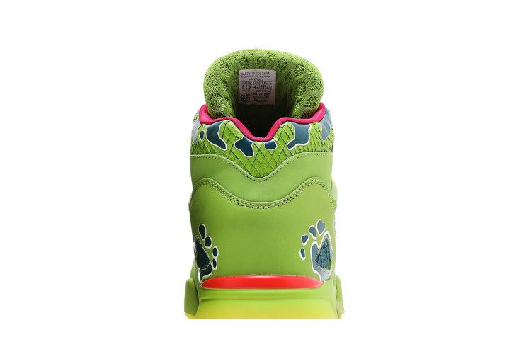 Jurassic Park x Reebok Pump Omni Zone 2 'Dilophosaurus' — Ultra Lime/Heritage Teal/Stinger Yellow