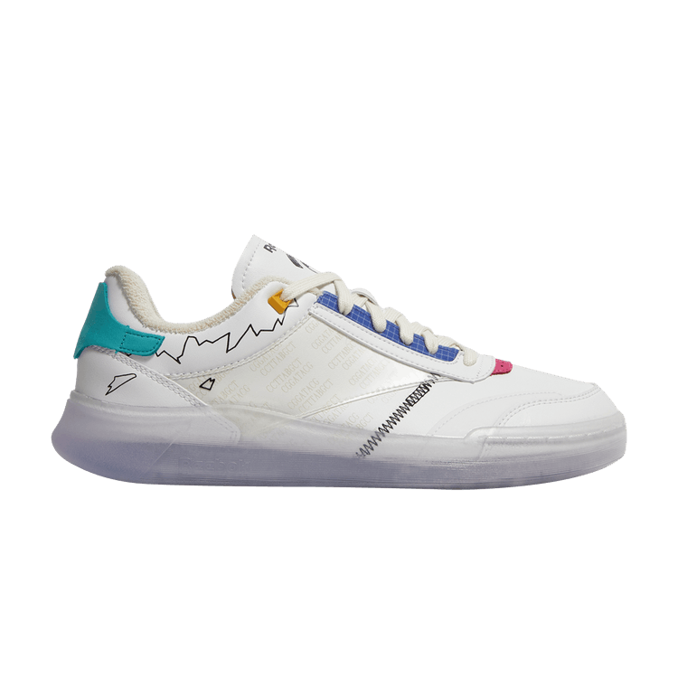 Jurassic Park x Reebok Club C Legacy 'Mr. DNA' — Footwear White/Classic White/Black
