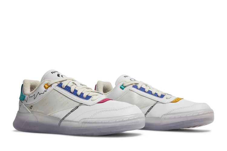 Jurassic Park x Reebok Club C Legacy 'Mr. DNA' — Footwear White/Classic White/Black