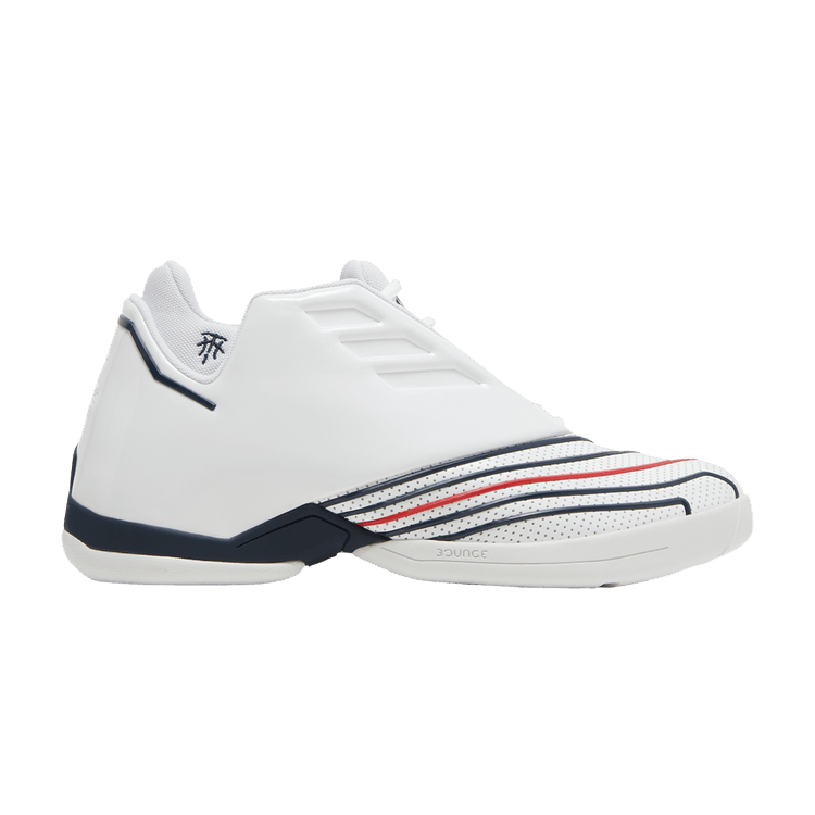 Adidas T-Mac 2 Restomod 'USA' — Cloud White/Team Navy/Scarlet