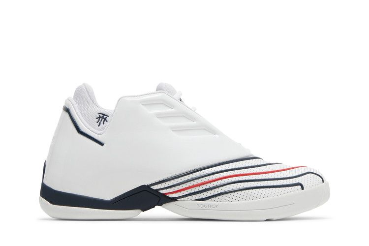 Adidas T-Mac 2 Restomod 'USA' — Cloud White/Team Navy/Scarlet
