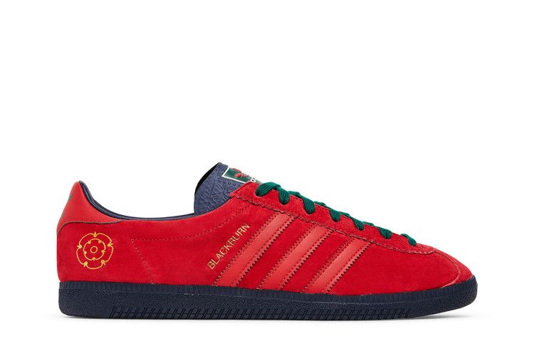 Adidas Blackburn Ewood 'Red Rose of Lancashire' — Scarlet/Night Indigo/Collegiate Green