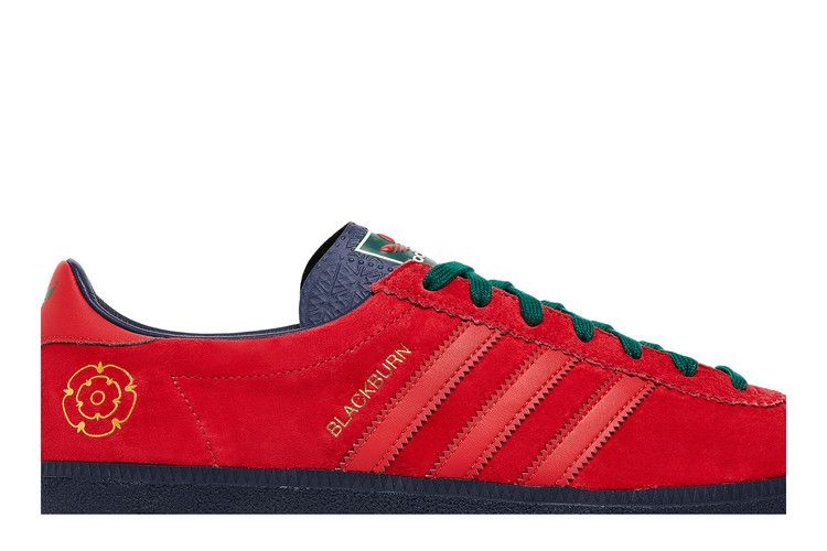 Adidas Blackburn Ewood 'Red Rose of Lancashire' — Scarlet/Night Indigo/Collegiate Green
