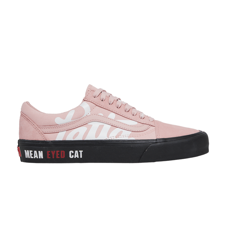 Patta x Vans Old Skool VLT LX 'Mean Eyed Cat - Silver Pink' — Silver Pink/Black