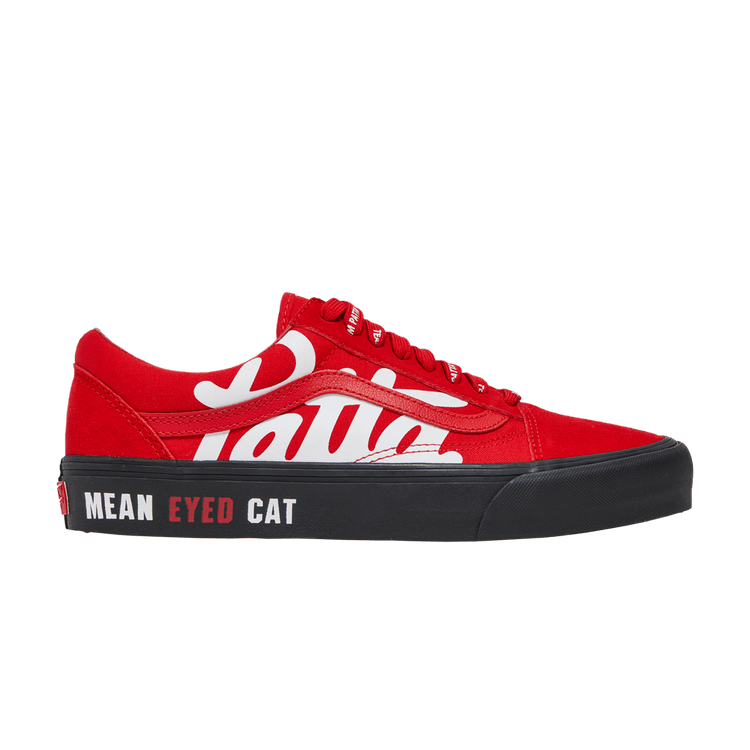 Patta x Vans Old Skool VLT LX 'Mean Eyed Cat - High Risk Red' — High Risk Red/Black