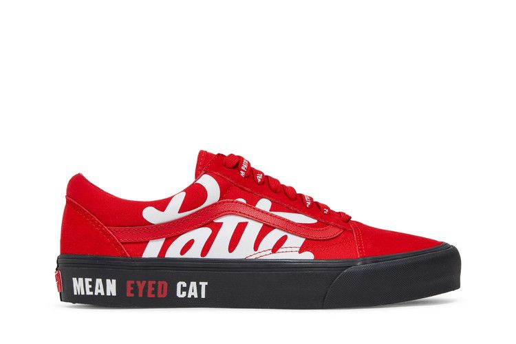 Patta x Vans Old Skool VLT LX 'Mean Eyed Cat - High Risk Red' — High Risk Red/Black