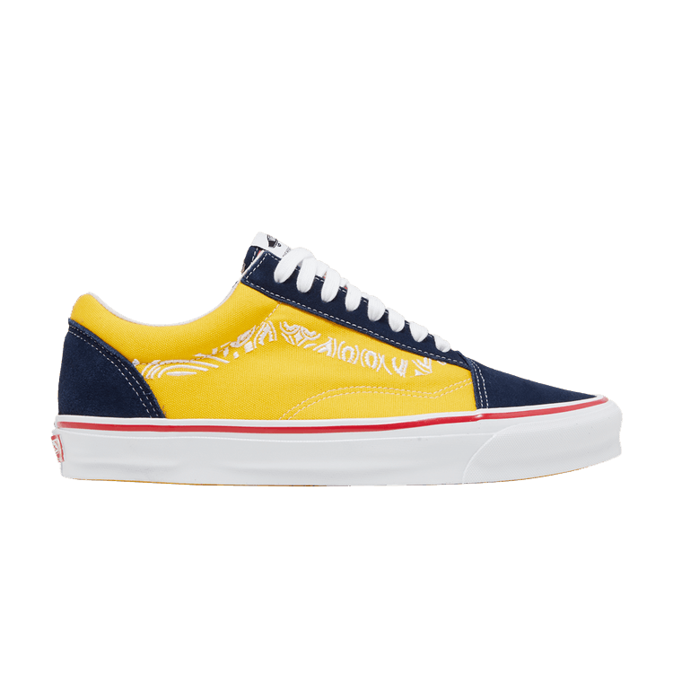 Bedwin &amp; The Heartbreakers x Vans Old Skool 'Bandana Pack' — Dress Blues/Multi-Color