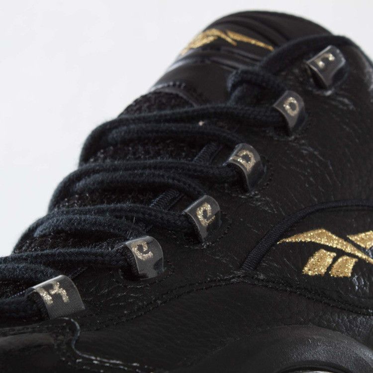 Reebok Question Mid 'New Years Eve' — Black/Gold