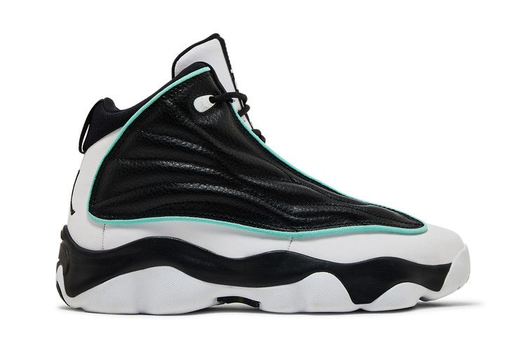 Air Jordan Pro Strong GS 'Black Tropical Twist' — Black/Tropical Twist/Smoke Grey/White