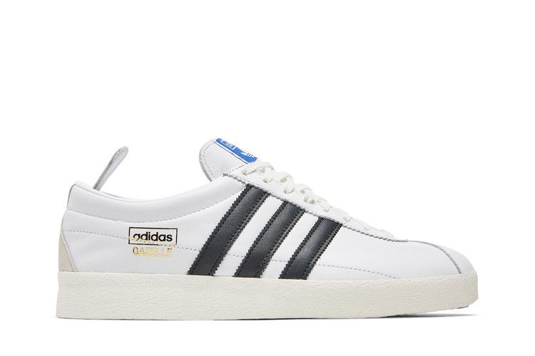 Billy's x adidas Gazelle Vintage 'White Black' — Cloud White/Core Black/Gold Metallic