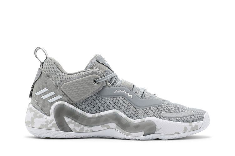 Adidas D.O.N. Issue #3 'Team Mid Grey' — Team Mid Grey/Cloud White/Team Light Grey