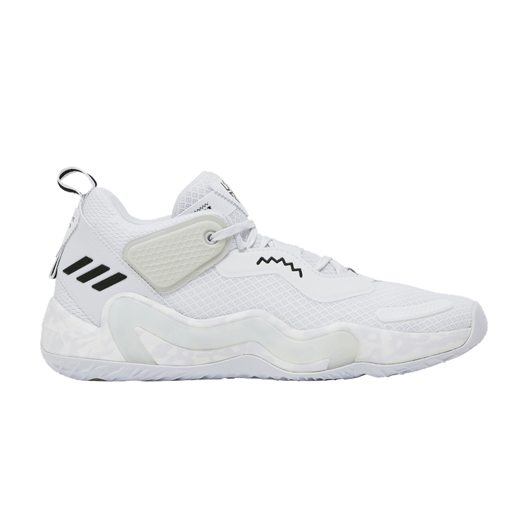 adidas D.O.N. Issue #3 'Cloud White' — Cloud White/Core Black/Crystal White