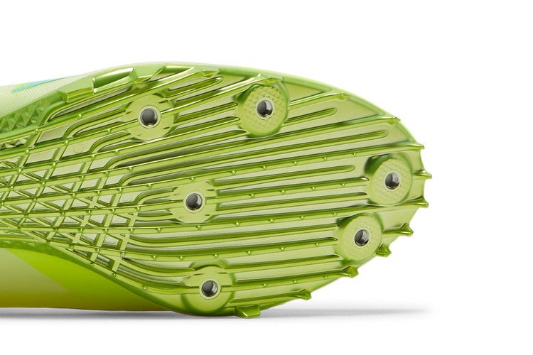 Adidas Adizero Prime Sprint Spikes 'Solar Yellow Clear Aqua' — Solar Yellow/Clear Aqua/Core Black