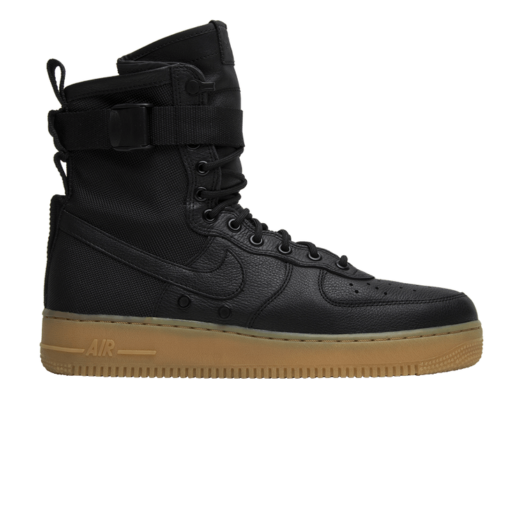 Nike SF Air Force 1 'Gum' — Black/Black-Gum Light Brown