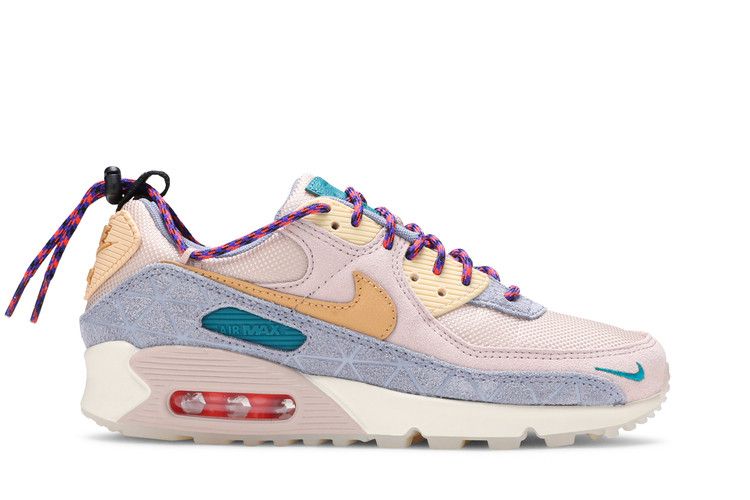 Nike Wmns Air Max 90 SE 'Fossil Stone Ashen Slate' — Fossil Stone/Ashen Slate/Coconut Milk/Twine (2)