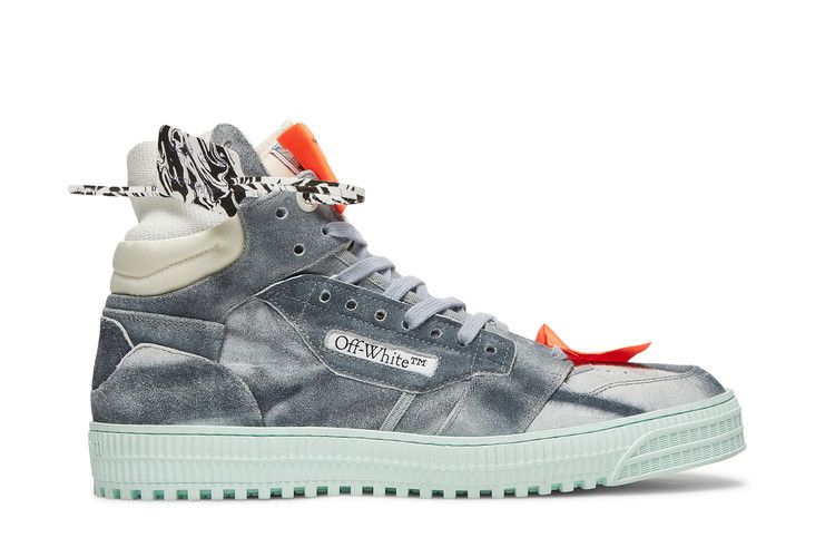 Off-White 3.0 Off-Court High 'Beige Blue' — Beige/Blue