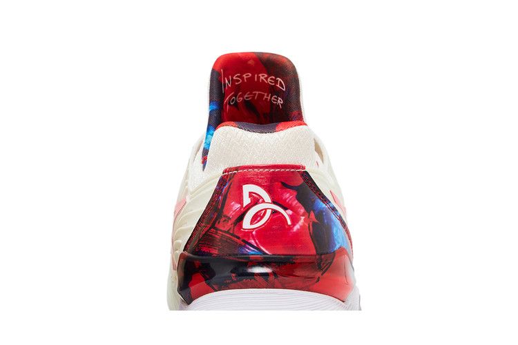 ASICS Court FF Novak LE 'White Classic Red' — White/Classic Red