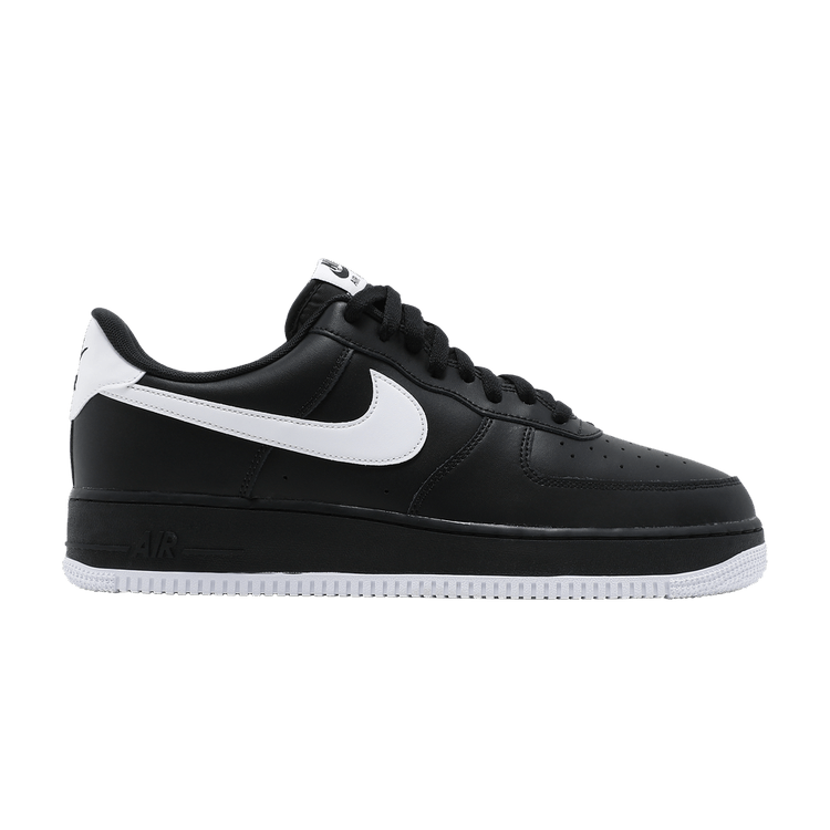 Nike Air Force 1 '07 'Black White Outsole' — Black/Black/White