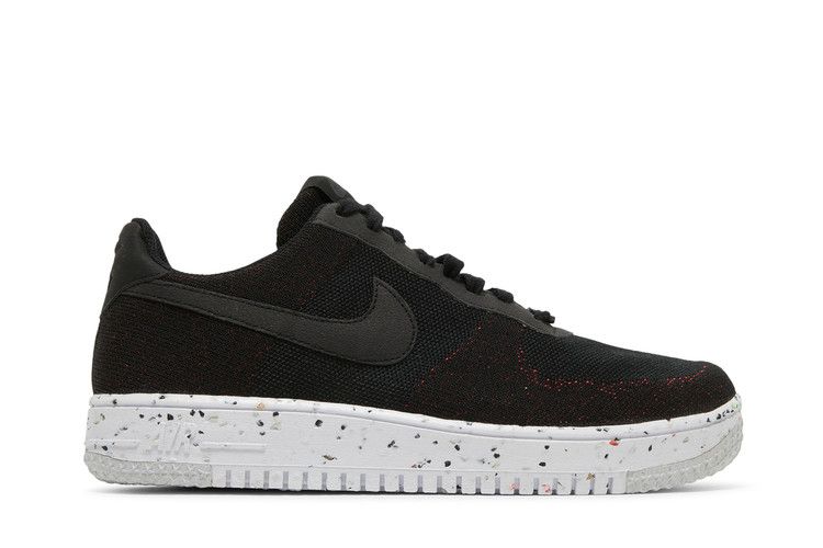Nike Air Force 1 Crater Flyknit 'Black White' — Black/Anthracite/White/Black (2)