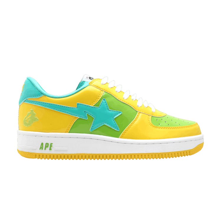 Bapesta FS-001 Low 'Yellow Lime Green' — Yellow/Green