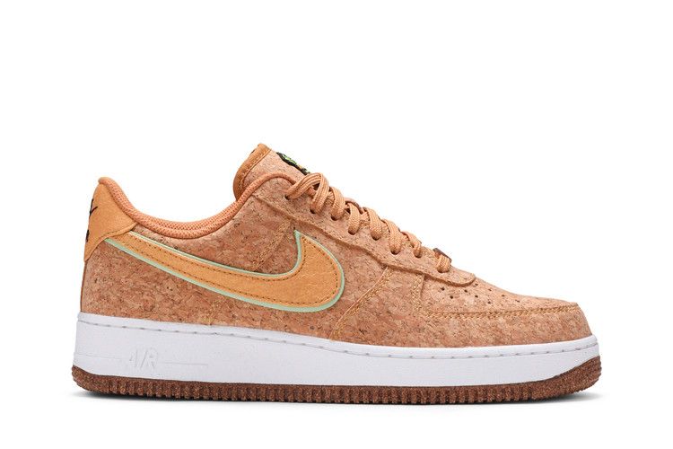 Nike Air Force 1 '07 Premium 'Happy Pineapple - Cork' — Multi-Color/Flax/Lime Glow/Metallic Gold (2)