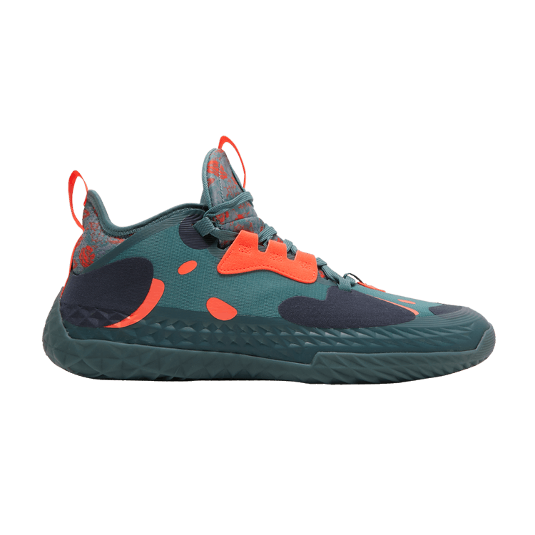 adidas Harden Vol. 5 Futurenatural 'Floral - Hazy Emerald' — Hazy Emerald/Legend Ink/Solar Red